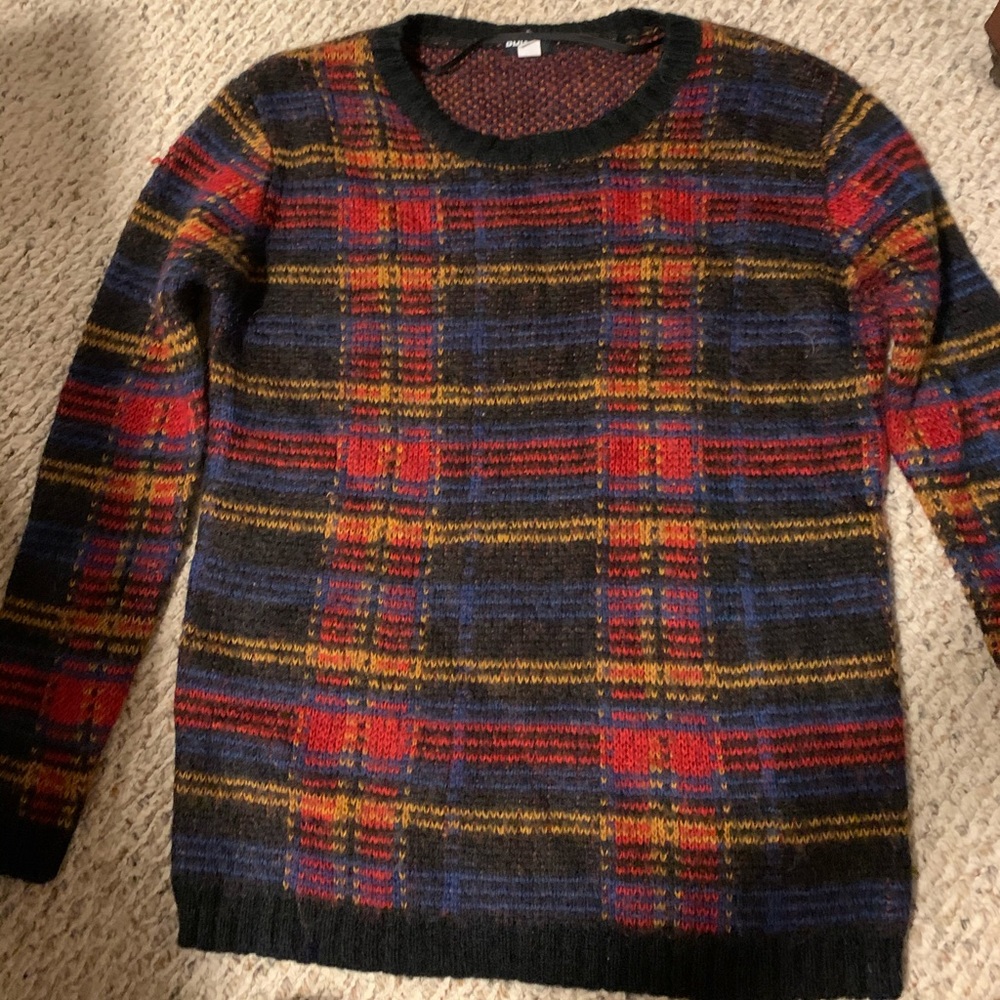 Urban Outfitters Oversized Plaid Sweater
